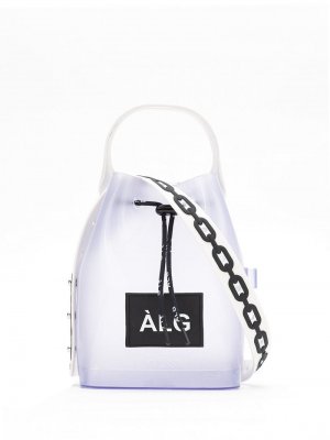 Поясная сумка ÀLG + Melissa. Цвет: бежевый