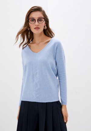 Пуловер Vilatte. Цвет: голубой