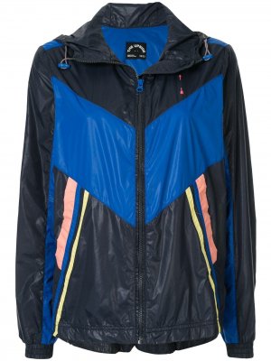 Куртка в стиле колор-блок с капюшоном The Upside. Цвет: синий