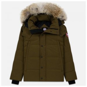 Мужская куртка парка Wyndham оливковый , Размер S Canada Goose. Цвет: зеленый