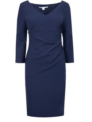 Коктейльное платье Diane von Furstenberg. Цвет: синий