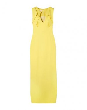 Длинное платье ANTONIO BERARDI. Цвет: желтый