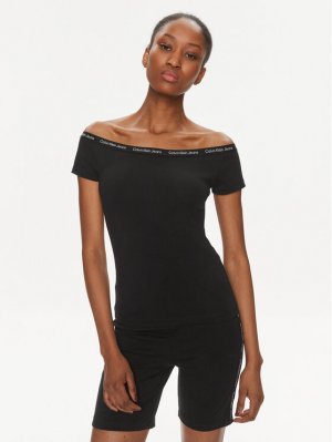 Узкая блузка , черный Calvin Klein