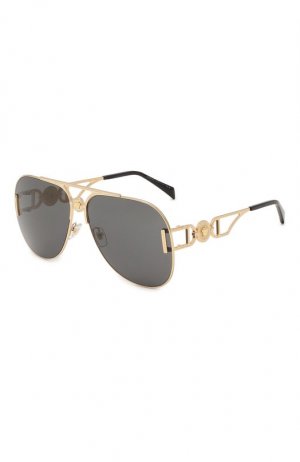 Солнцезащитные очки Versace. Цвет: чёрный