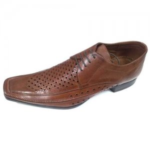 Туфли мужские, цвет коричневый, размер 43, бренд , артикул 1466-161/1-17 Walrus. Цвет: коричневый