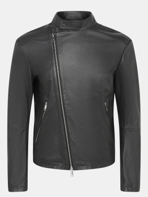 Кожаные куртки Armani Exchange. Цвет: черный