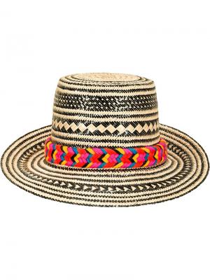 Шляпа Tulum Yosuzi. Цвет: чёрный