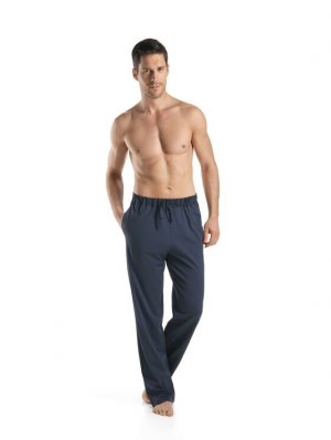 Пижамные штаны индивидуального покроя Hanro, синий HANRO