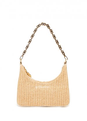 Женская пляжная сумка mini moon бежевого цвета Givenchy