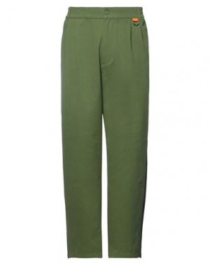 Повседневные брюки LAZY OAF. Цвет: зеленый