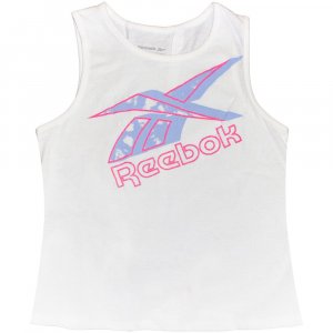 Футболка Big Tie Back, белый Reebok