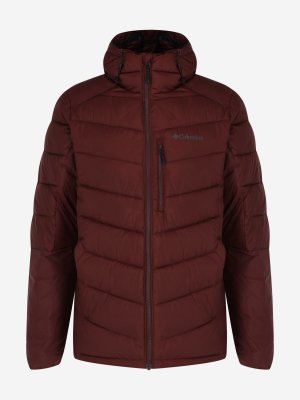 Куртка утепленная мужская Labyrinth Loop Hooded Jacket, Красный Columbia. Цвет: красный