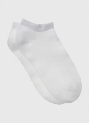 Базовые носки-сникерсы, Белый O`Stin. Цвет: белый