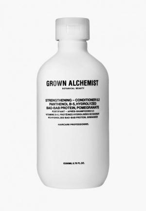 Кондиционер для волос Grown Alchemist Укрепляющий 200 мл. Цвет: белый