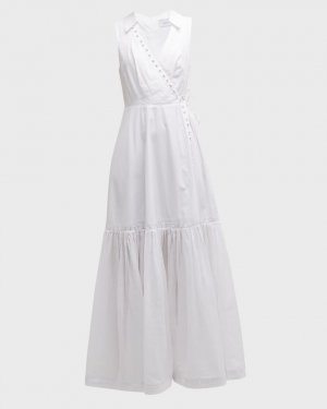 Платье макси Camilla без рукавов с пуговицами спереди JOSLIN
