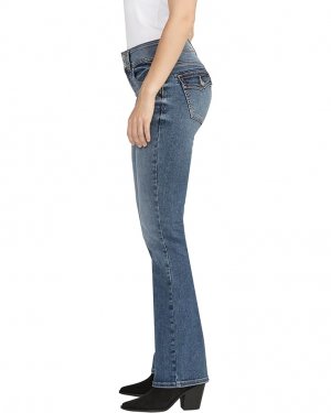 Джинсы Suki Mid-Rise Slim Bootcut Jeans L93640EDB336, индиго Silver Co.