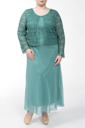 Платье Lia Mara. Цвет: зеленый