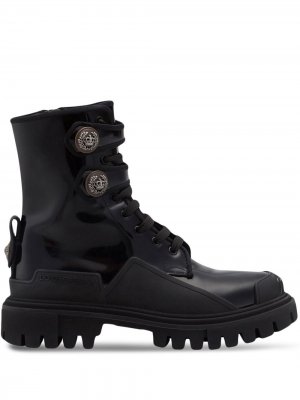 Трекинговые ботинки Dolce & Gabbana. Цвет: черный