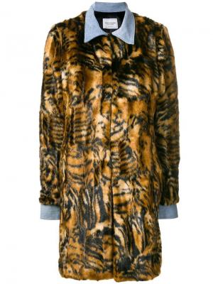 Пальто Zita Forte Dei Marmi Couture. Цвет: коричневый