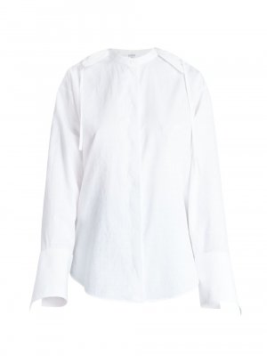 Рубашка хай-лоу с капюшоном , белый Loewe