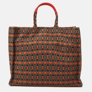 Сумка-шоппер Never Without Bag, оранжевый/зеленый Coccinelle
