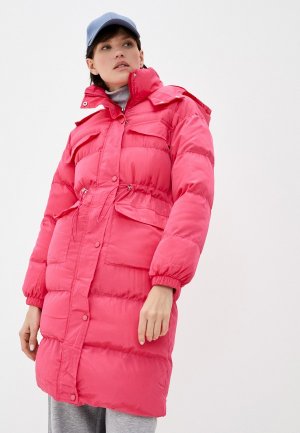 Куртка утепленная Nerouge. Цвет: розовый