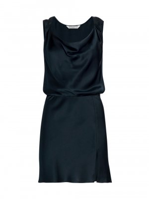 Шелковое мини-платье Ellison с воротником-хомутом Amanda Uprichard