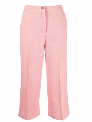 Croppe flared-leg trousers LIU JO. Цвет: розовый