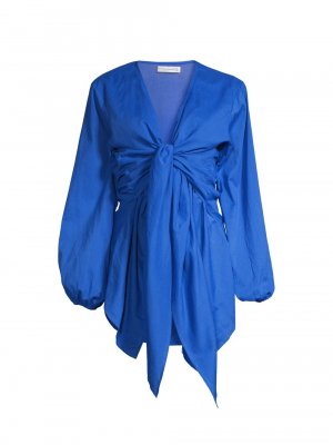 Хлопковое платье-накидка Sol De Verano Mantra , синий Faithfull the Brand
