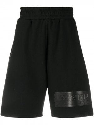 Спортивные шорты с нашивкой-логотипом Givenchy. Цвет: черный