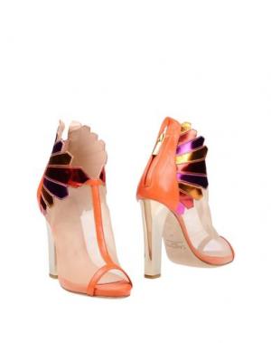Полусапоги и высокие ботинки LAMPERTI Milano. Цвет: оранжевый