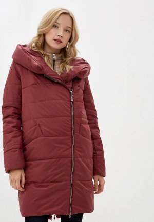Куртка утепленная Rosso Style. Цвет: бордовый
