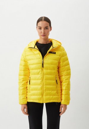 Куртка утепленная Plein Sport. Цвет: желтый