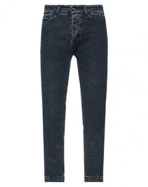 Укороченные джинсы MICHAEL COAL. Цвет: синий