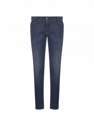 Прямые джинсы с эффектом потертости Pantaloni Torino