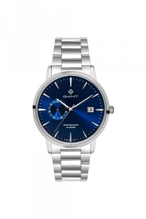 Часы East Hill Blue-Metal из нержавеющей стали - G165018, синий Gant