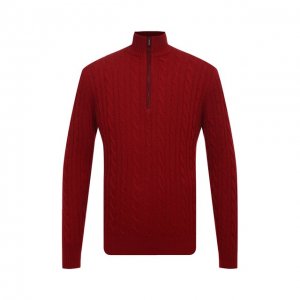 Кашемировый свитер Loro Piana. Цвет: красный