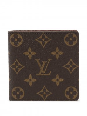 Бумажник pre-owned с монограммой Louis Vuitton. Цвет: коричневый