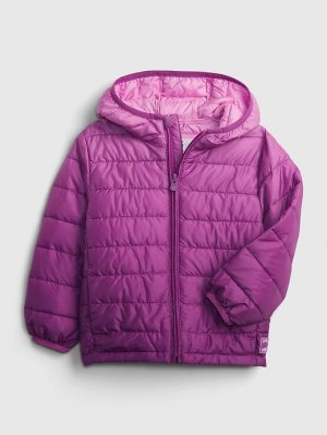 Куртка утепленная GAP. Цвет: фиолетовый