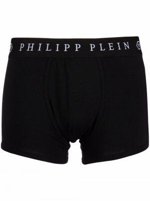 Боксеры с монограммой Philipp Plein. Цвет: черный