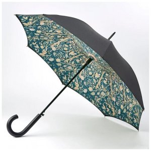 Зонт-трость L856-4013 Mesletter, зеленый, женский FULTON. Цвет: зеленый