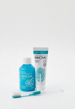 Набор для ухода за полостью рта Innova. Цвет: прозрачный