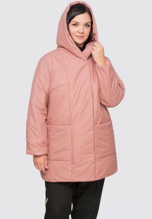 Куртка утепленная Limonti. Цвет: розовый