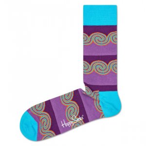 Носки Happy Socks. Цвет: фиолетовый