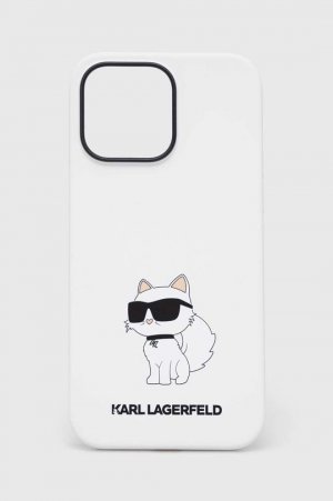 Чехол для телефона iPhone 14 Pro Max 6,7 дюйма , белый Karl Lagerfeld