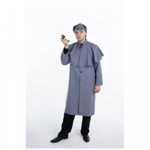 Карнавальный костюм Шерлока Холмса (15197) 48-50 ПТИЦА ФЕНИКС. Цвет: белый/синий/разноцветный
