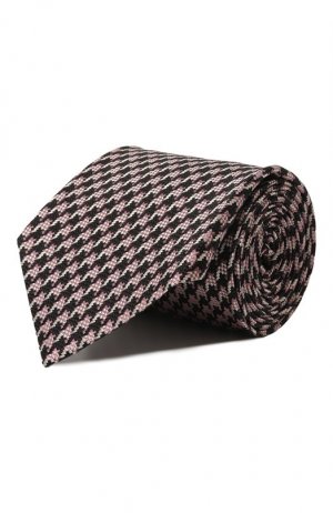 Шелковый галстук Tom Ford. Цвет: розовый