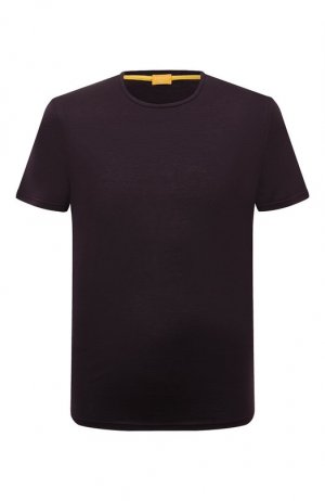 Хлопковая футболка Svevo. Цвет: бордовый
