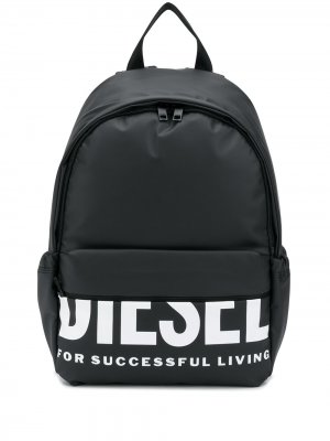 Рюкзак с логотипом Diesel. Цвет: черный