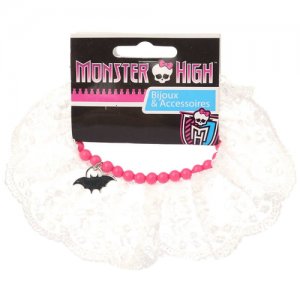 Браслет Дракулара с подвеской 09050765 Monster High. Цвет: красный/фиолетовый/белый/розовый/фуксия